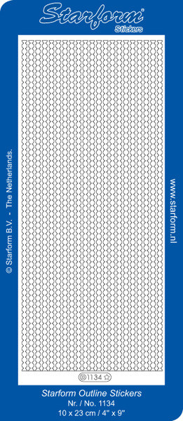 Starform CIRCLE BORDERS GOLD 1134 Peel Stickers