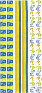 Disney 6 Goofy Borders Stickers Scrapbook Cards School