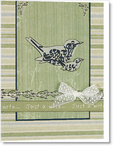 HOTP Dazzles N1852 SILVER Bird Outline Peel Sticker