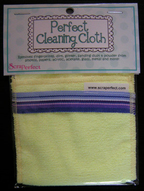 Scraperfect Perfect Cleaning Cloth Removes Fingerprints Dirt Glitter Sanding Dust and Powder