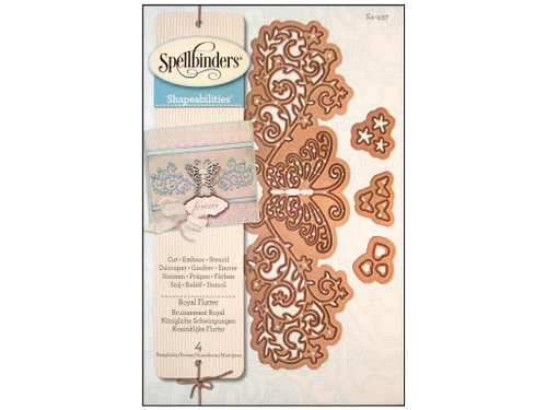 Spellbinders Shapeabilities ROYAL FLUTTER Die 