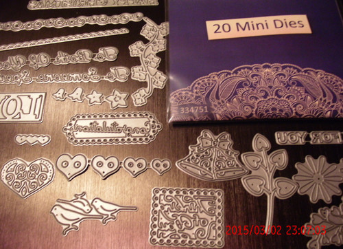 Tattered Lace 20-Die Minis Super Value Pack Mystery Pack Cutting Dies
