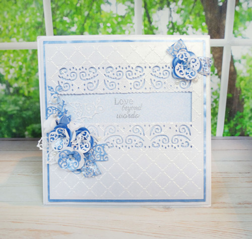 Tattered Lace Florentine Fancy Edges  D223 -- Set of 2 -- Cutting Dies RETIRED