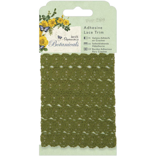Papermania Botanicals Adhesive Lace Trim