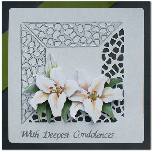 DD2773 Silver Sympathy Peel Stickers One 9x4 Sheet