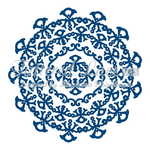 Tattered Lace Antique Circle Cutting Die Set D025 Retired