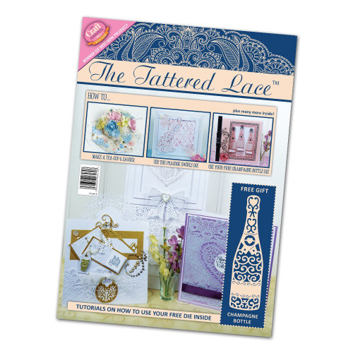 Tattered Lace Magazine with the Champagne Bottle Cutting Die Issue 4 [Home]