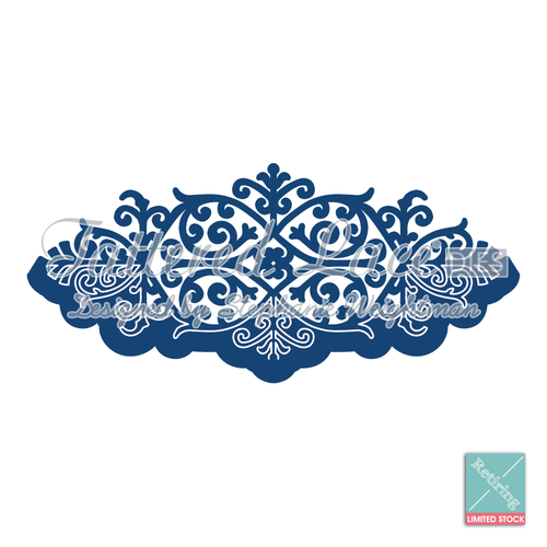 Tattered Lace - Over the Edge Floral Cutting Die D187
