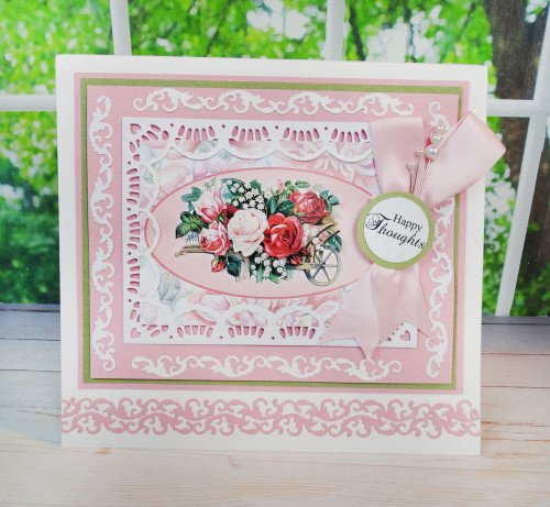 Tattered Lace - Victorian Rectangle 3-in-1 Die - D078 Cutting Die