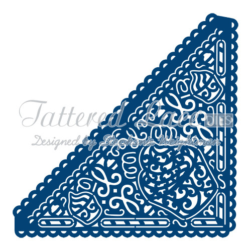 Tattered Lace - Cupcake Edge Corner- D199 Cutting Dies