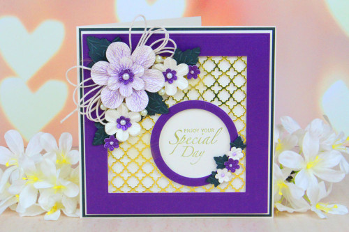 Tattered Lace Trio Die and Folder Set Set01 Rebecca Cut and Emboss 