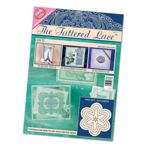 Tattered Lace Magazine Issue 11 with Flowers Cutting Dies