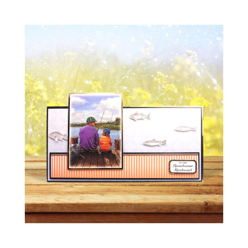 Hunkydory Fun in the Sun Boys Day Out and Feeding the Ducks Toppers Card Kit