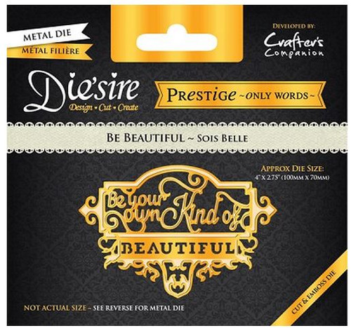 Prestige Be BEautiful Decorative Metal Cutting Dies by Crafter's Companion