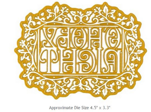 Crafter's Companion Prestige Christmas Only Words  O Holy Night Cutting Die 