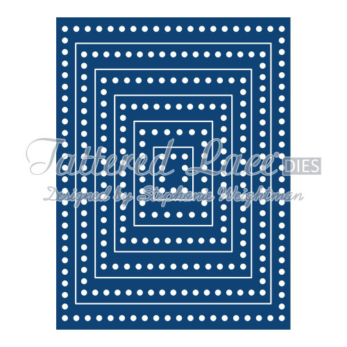 Tattered Lace Best Decorative Edge Rectangles Cutting Die ETL12