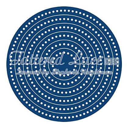 Tattered Lace Best Decorative Edge Circles Cutting Die ETL14