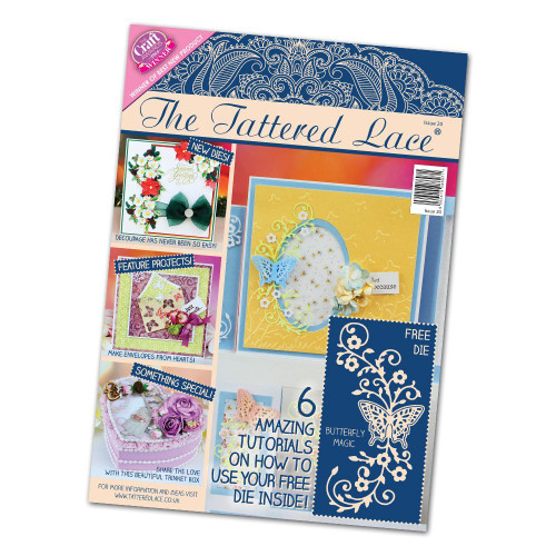 The Tattered Lace Magazine Issue 20 Butterfly Magic Cuttles Cutting Dies