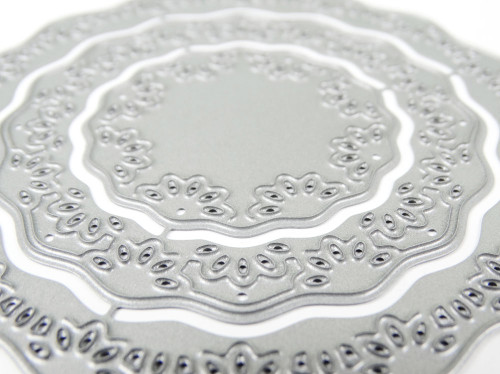 Tattered Lace Severn Decorative Labels Cutting Die D476