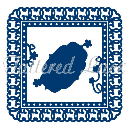 Tattered Lace Ornamental Small Square Die Set D066