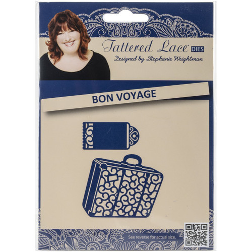 Tattered Lace Bon Voyage D343 Metal Cutting Die