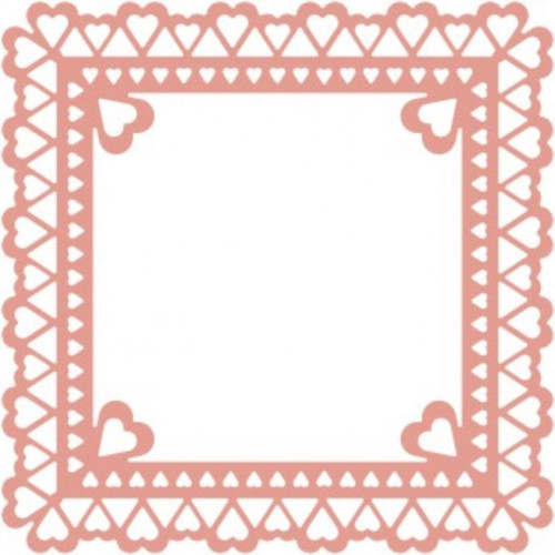 Cheery Lynn Sweetheart Frame Metal Die for Scrapbooking FRM127