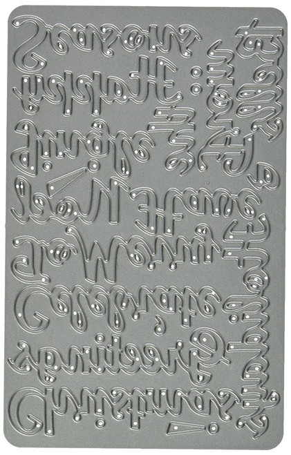 Die-Versions Complements Die, 4-Inch by 6-Inch, Holiday 1 DVC-4X6-206