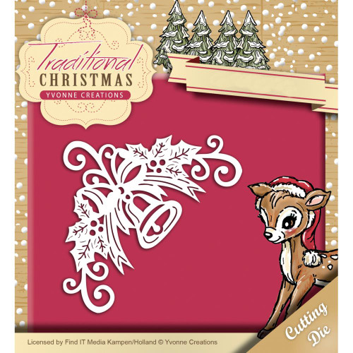 Yvonne Creations Traditional Christmas - Bell Corner Die
