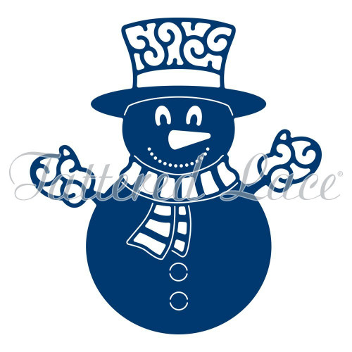 Tattered Lace Snowman Cutting Die D890