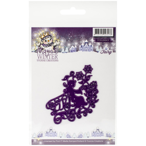 Yvonne Creations Fairy Magical Winter Die, Purple