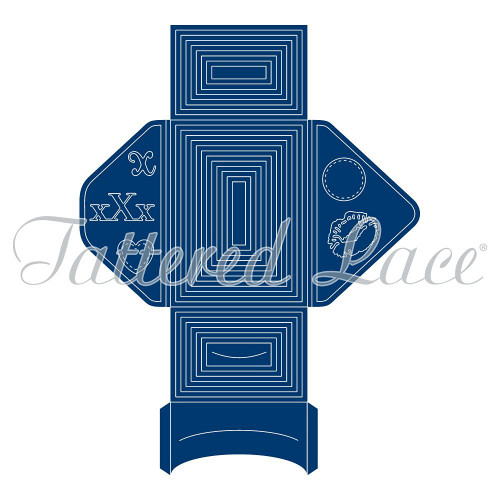 Tattered Lace Pocket Wrap Card Die Set ETL290