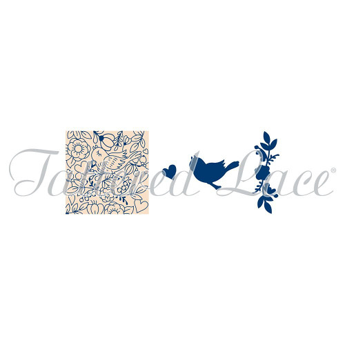 Trios by Tattered Lace Love Bird Berries, TTLTRI24