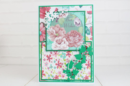 Disty Flourish Corner: Tattered Lace Metal Card Die Stephanie Weightman