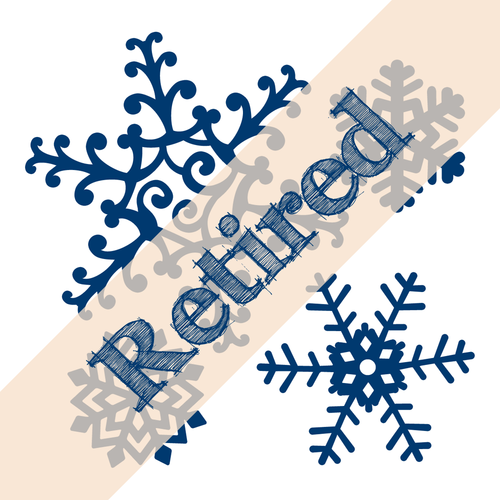 Tattered Lace RETIRED Snowflakes Die Set D109