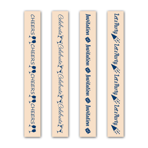 Tattered Lace The Sentiment Collection Set 2 Embossing Folder Set EF122