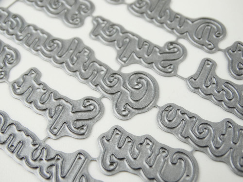 Tattered Lace RETIRED Blokes Sentiments Die 13-Dies Set  D719 