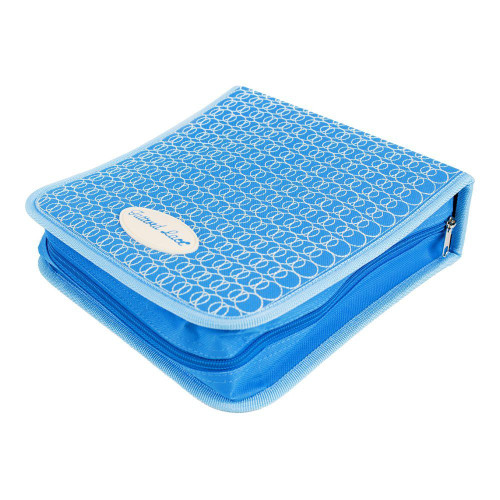 Tattered Lace GridStorage Solution Binder Fabric D-Ring Binder with Zipper an...