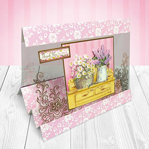 Hunkydory Delicate Lace Luxury Foiled A4 Acetate Sheets