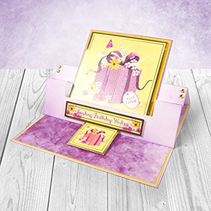 Hunkydory Crafts Gatefold Ornamental Stepper Shape Cards SHA214