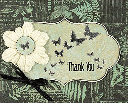 Dazzles Black Jewel Butterflies HOTP2546 192 Holographic Butterflies Per Sheet