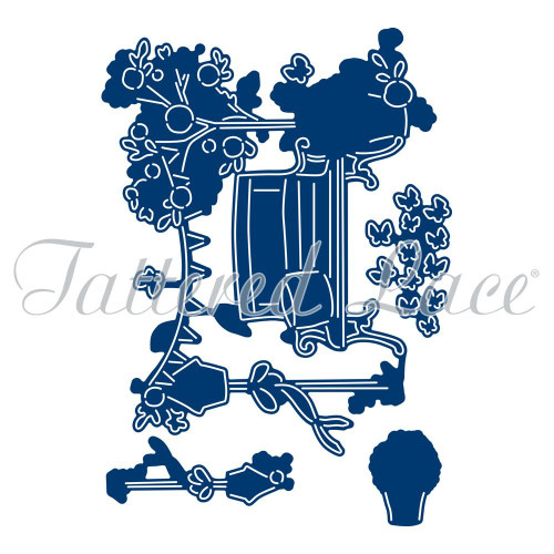 Tattered Lace Take a Seat Cutting Die & Stamp Set