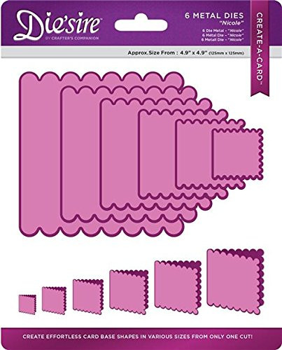 Die'sire Create a Card, Card Base Die, Nicole