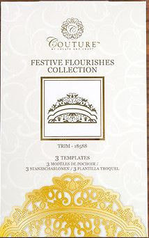 Create and Craft Couture Die Collection in Festive Flourishes Trim 18588