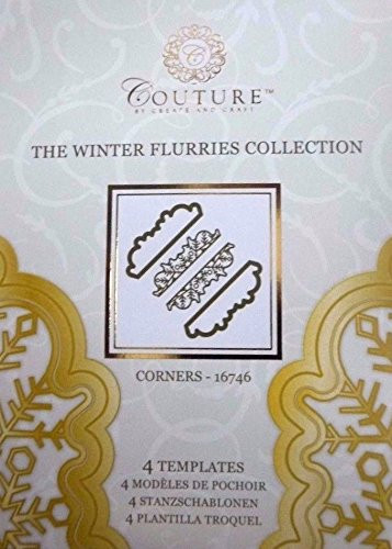 Create and Craft Couture Winter Flurries Collection Corners 16746
