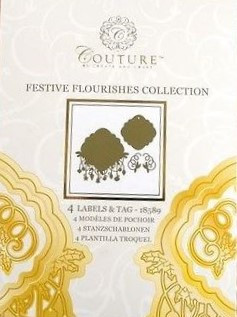 Create and Craft Couture Die Collection in Festive Flourishes Labels & Tags 1...