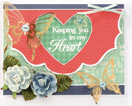 Hunkydory Luxury Foiled and Die-Cut Butterflies on Acetate Two A4 Sheets