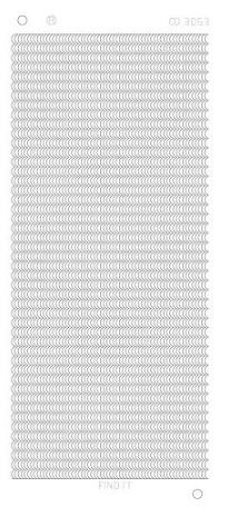 Find It Trading Wavy Lines Mirror Silver CD30538