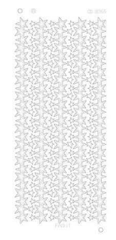 Find It Trading Assorted Stars Mirror Silver CD3065Z