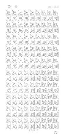 Find It Trading Little Corners Mirror Silver CD3068Z