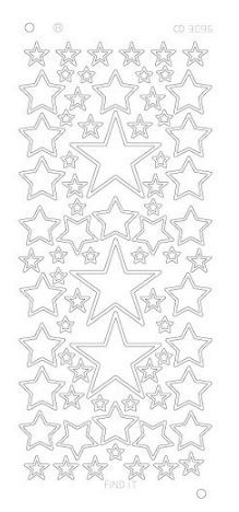 Find It Trading Assorted Stars Mirror Gold CD3096G